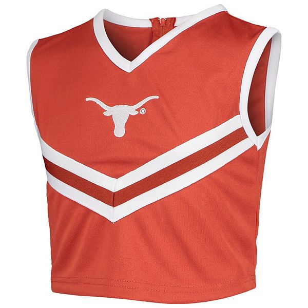 Детский двухкомпонентный сет для черлидинга texas orange texas longhorns Unbranded — фото 3
