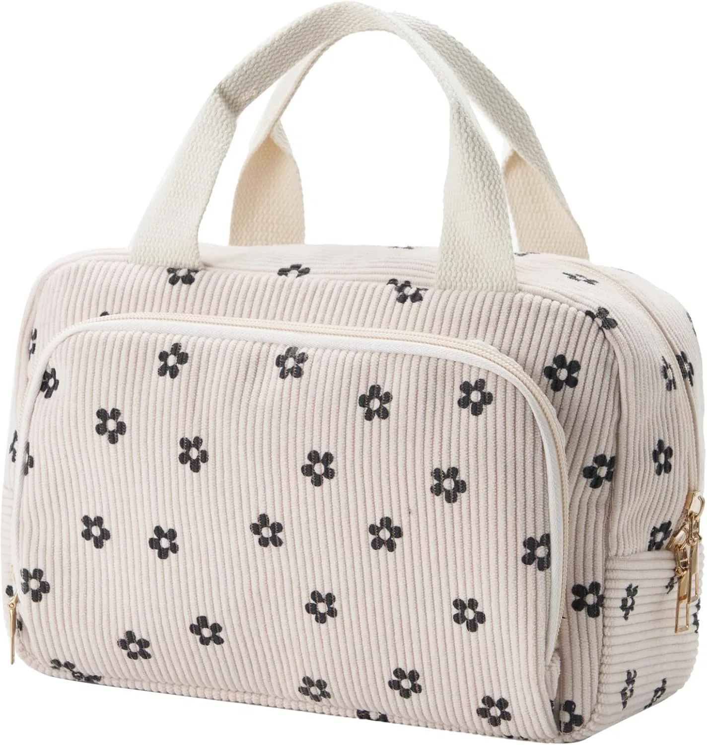 Женская косметичка Funtlend из вельвета Funtlend, Beige2
