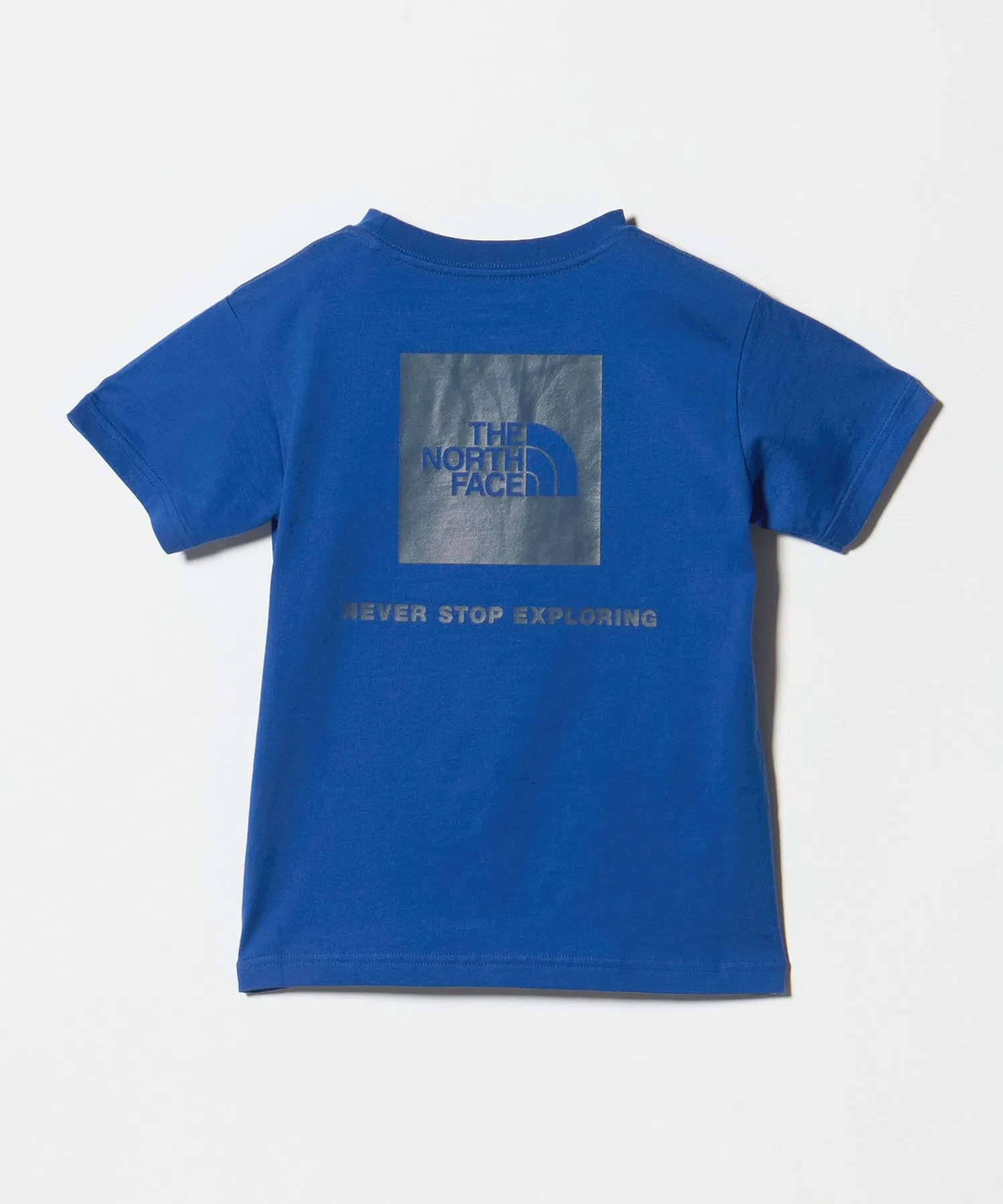 Детская футболка THE NORTH FACE с логотипом на спине TNF Royal Blue