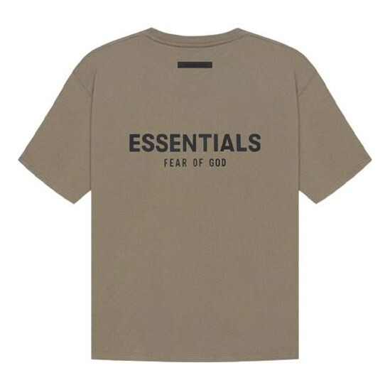 

Футболка Fear of God Essentials SS21 Short Sleeve Tee Taupe, коричневый