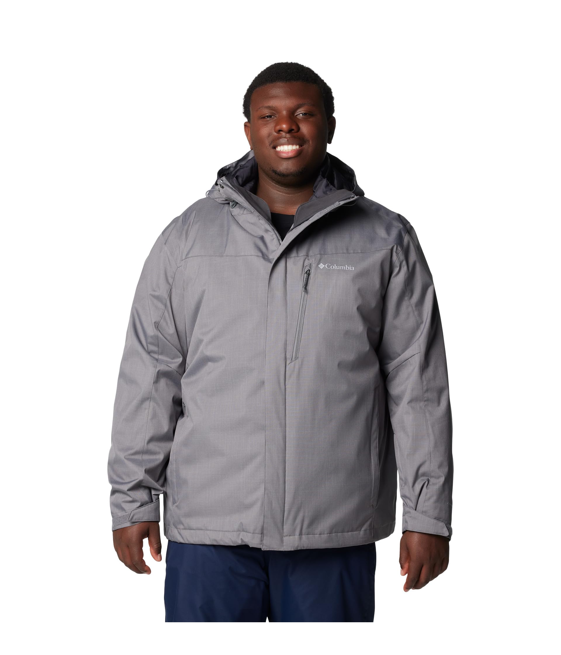 

Куртка Columbia Big & Tall Whirlibird V Interchange Jacket, City Grey Melange