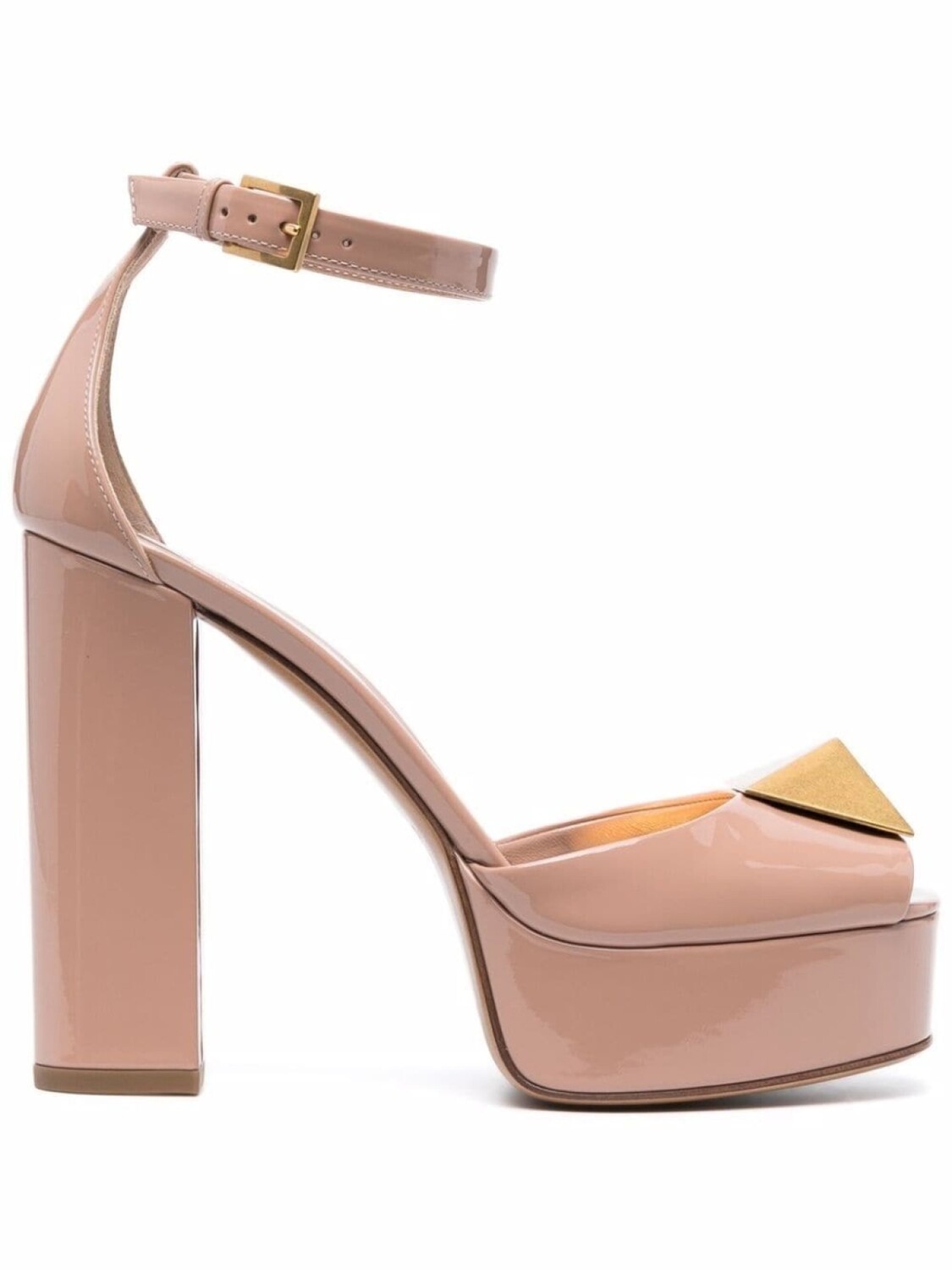 

Valentino Garavani босоножки Roman Stud на каблуке, розовый