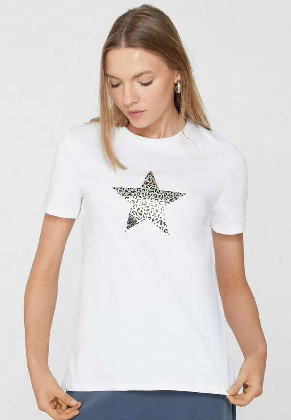 

Футболка с принтом стандартного кроя Tezenis, White, Белый, Футболка с принтом стандартного кроя Tezenis, White