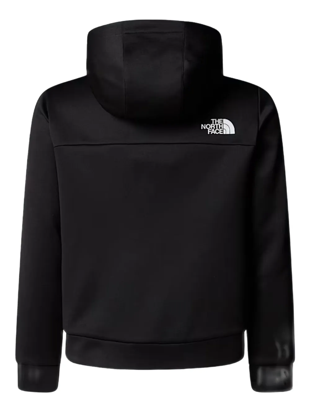 Толстовка на молнии с логотипом The North Face Kids, черный — фото 2