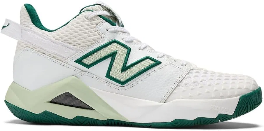 Кроссовки теннисные New Balance Coco CG2, White/Marsh Green — фото 3