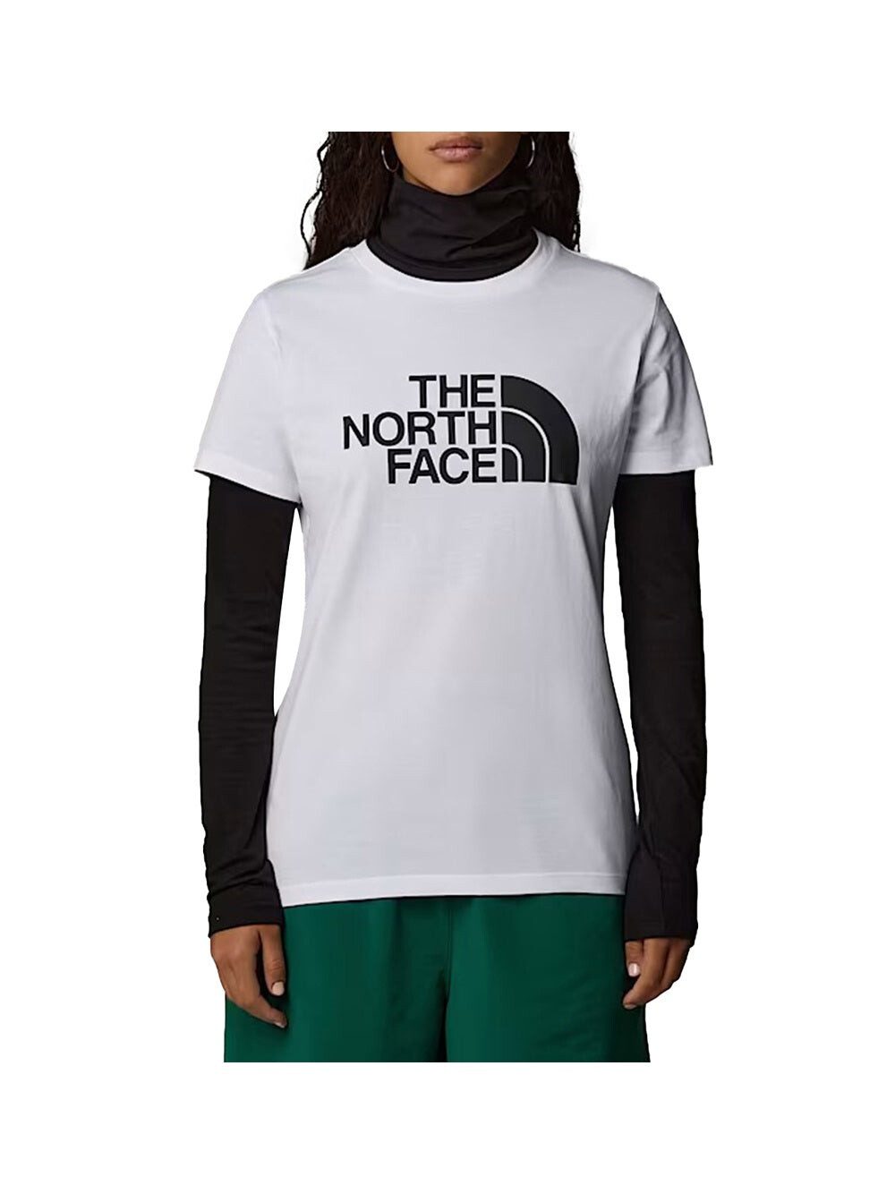 

Белая женская футболка The North Face