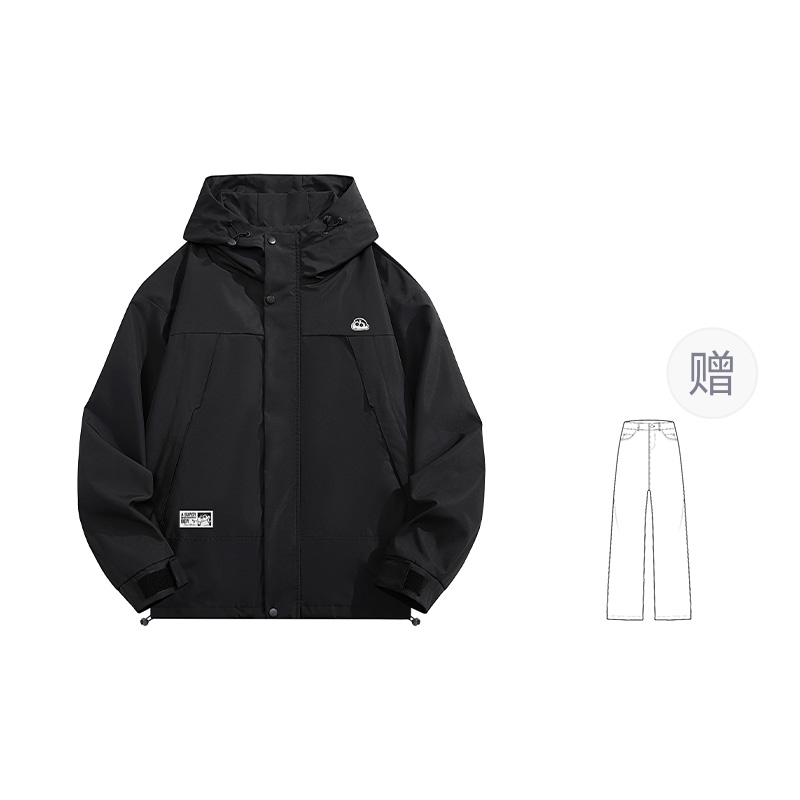 

Crayon Shinchan Куртка Unisex, Black (Comes with Jeans)