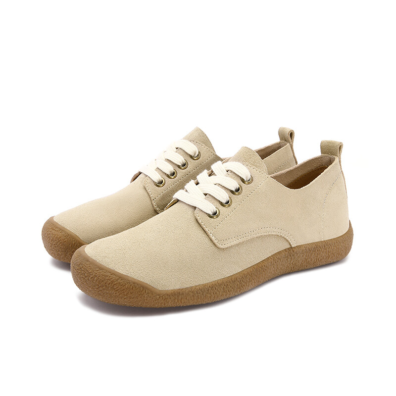 Туфли женские повседневные Women's Casual Shoes Women's Ubz, цвет Milk tea — фото 2