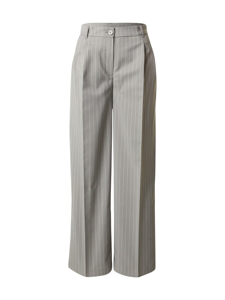 

Брюки со складками спереди Monki Wide leg Pleat-Front Pants, серый