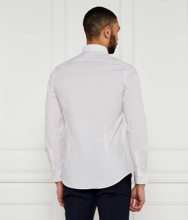 Рубашка Slim fit Calvin Klein, коричневый — фото 3