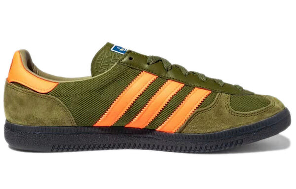 Кроссовки adidas SPZL Barrowland 'Green Orange', зеленый — фото 2