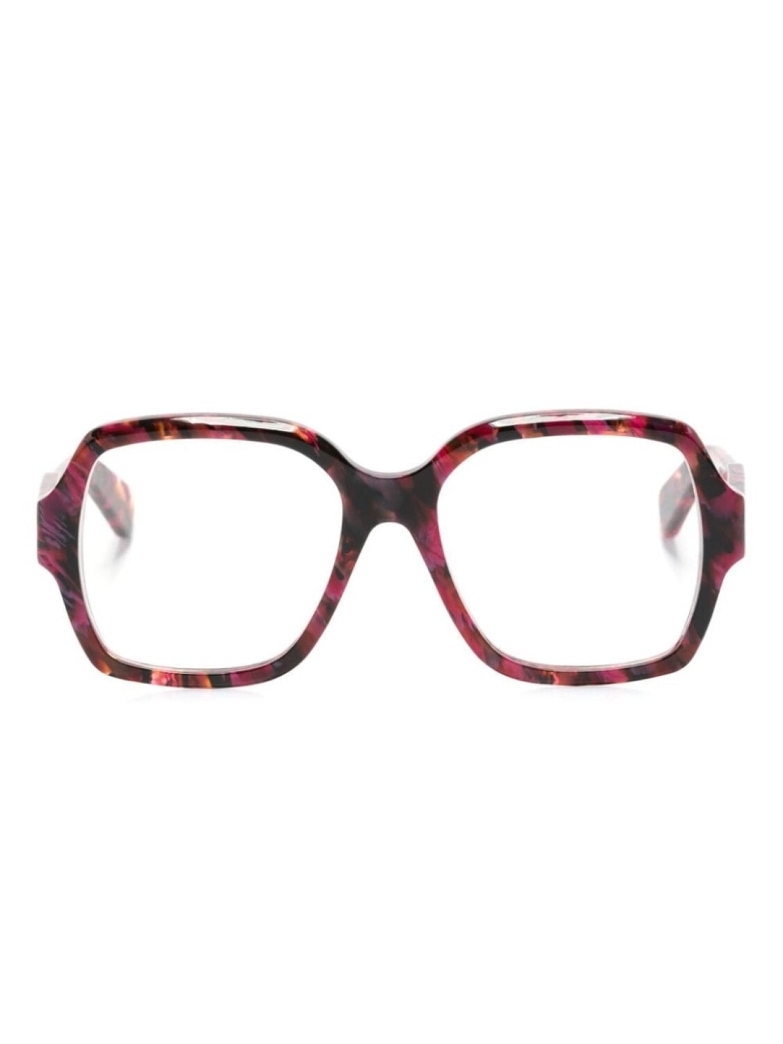 

Chloé Eyewear очки в квадратной оправе, розовый