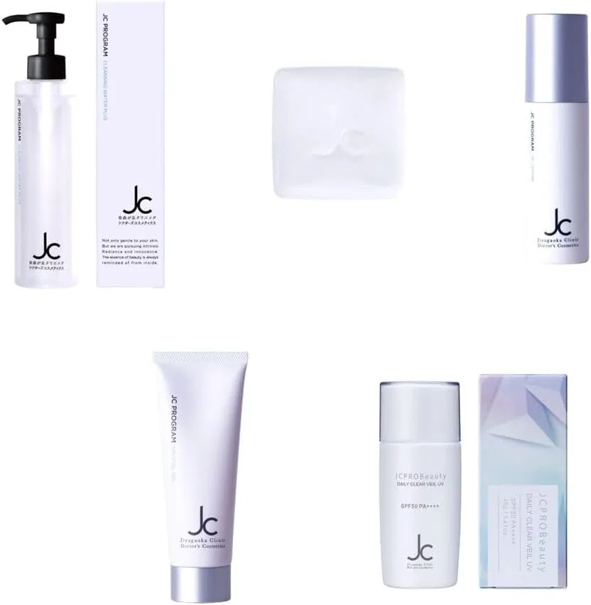 Набор средств по уходу за кожей JC Skin Care, для разных типов кожи, 5 предметов