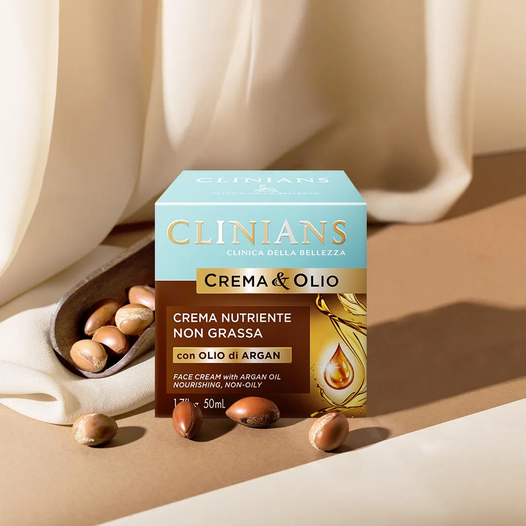 Крем для лица Clinians — От морщин с аргановым маслом, 50 мл — фото 3