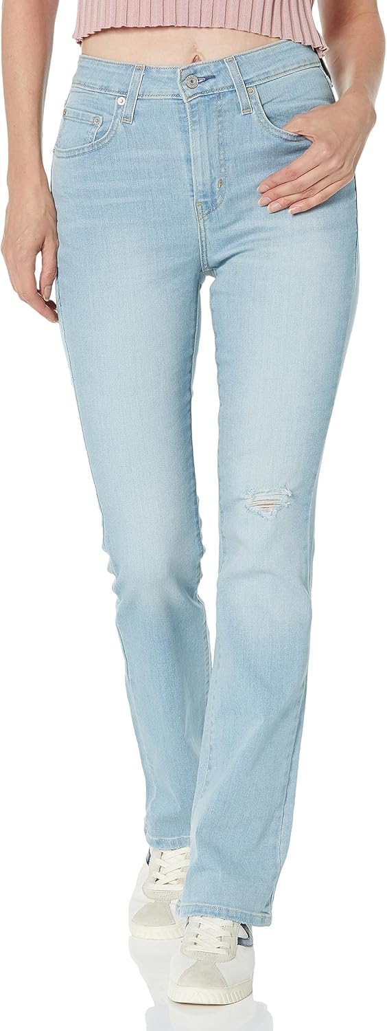 

Женские джинсы Levi's 725 с высокой талией (также доступны в размере Plus), Cut It Close