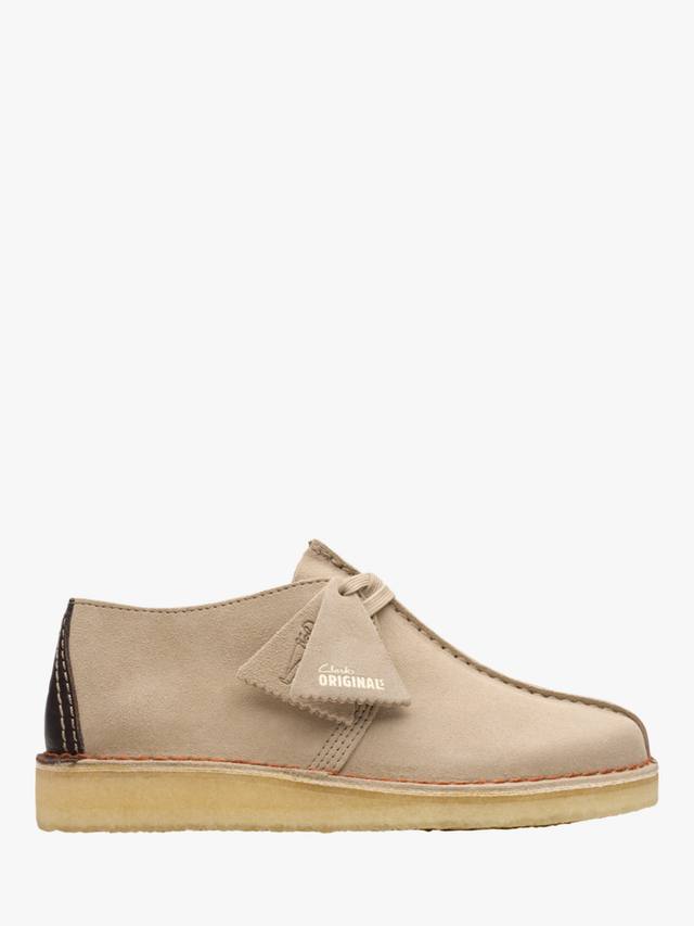 

Замшевые туфли clarks desert trek Clarks, песочный