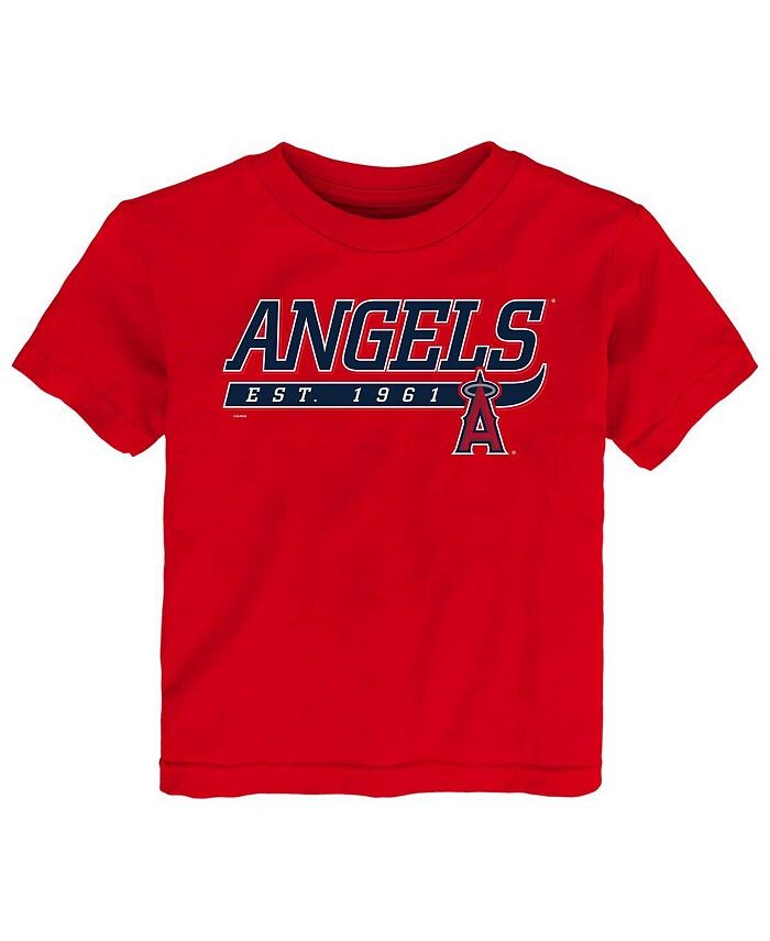 

Красная футболка Los Angeles Angels Take The Lead для новорожденных Outerstuff, красный