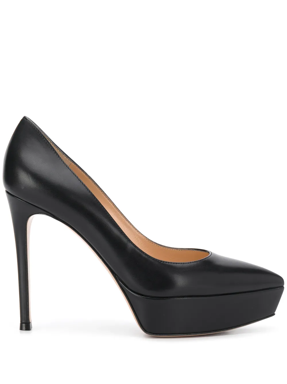 Туфли-лодочки Dasha на платформе Gianvito Rossi, черный