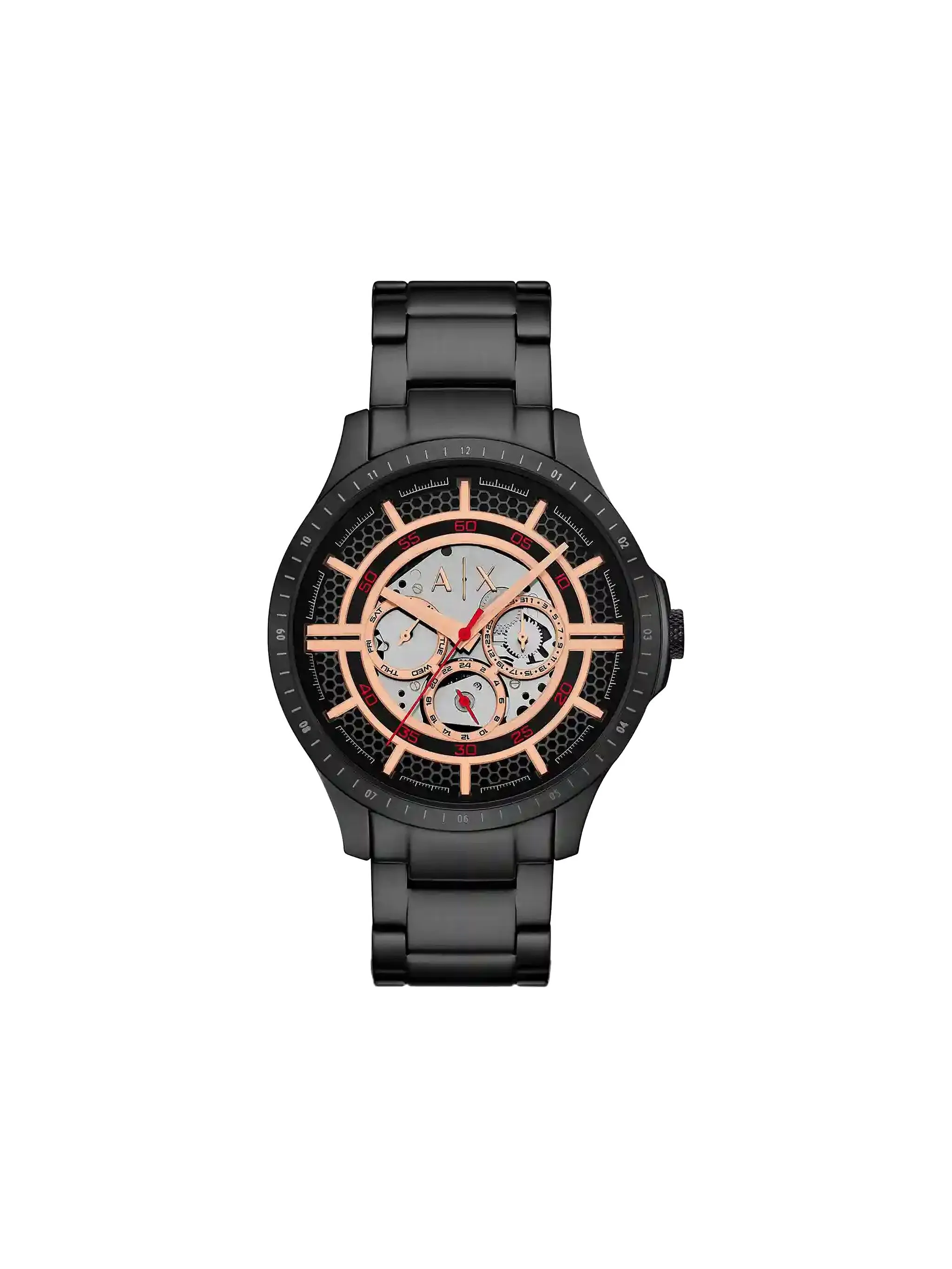 

Наручные часы Multifunction Round-Face 44 мм Armani Exchange, серый