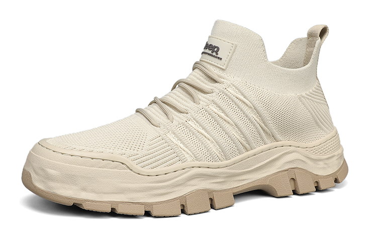 

Кроссовки Jeep Lifestyle Shoes Men Mid-top Sand, цвет Sand