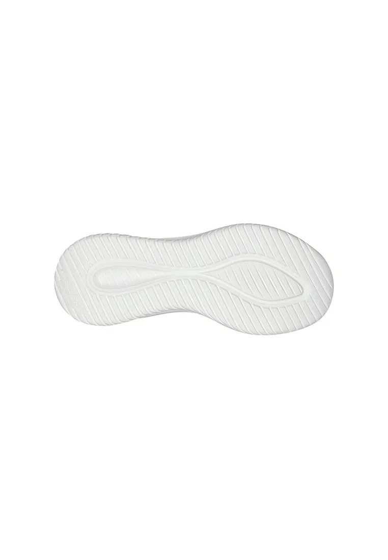 Кроссовки детские, гибкая подошва, ULTRA FLEX 3.0 Skechers, белый/черный — фото 3