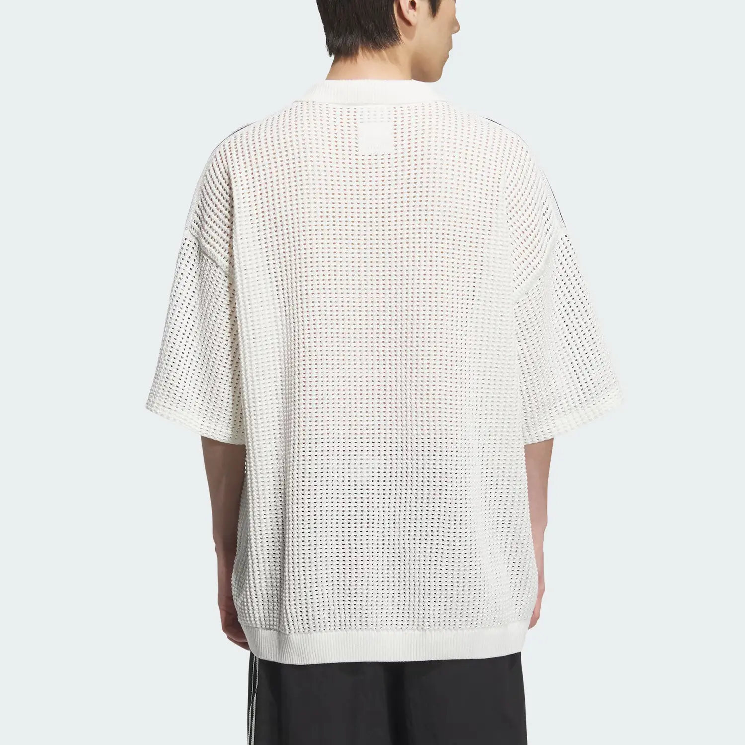 Поло SS25 мужская Adidas Originals, белый — фото 4