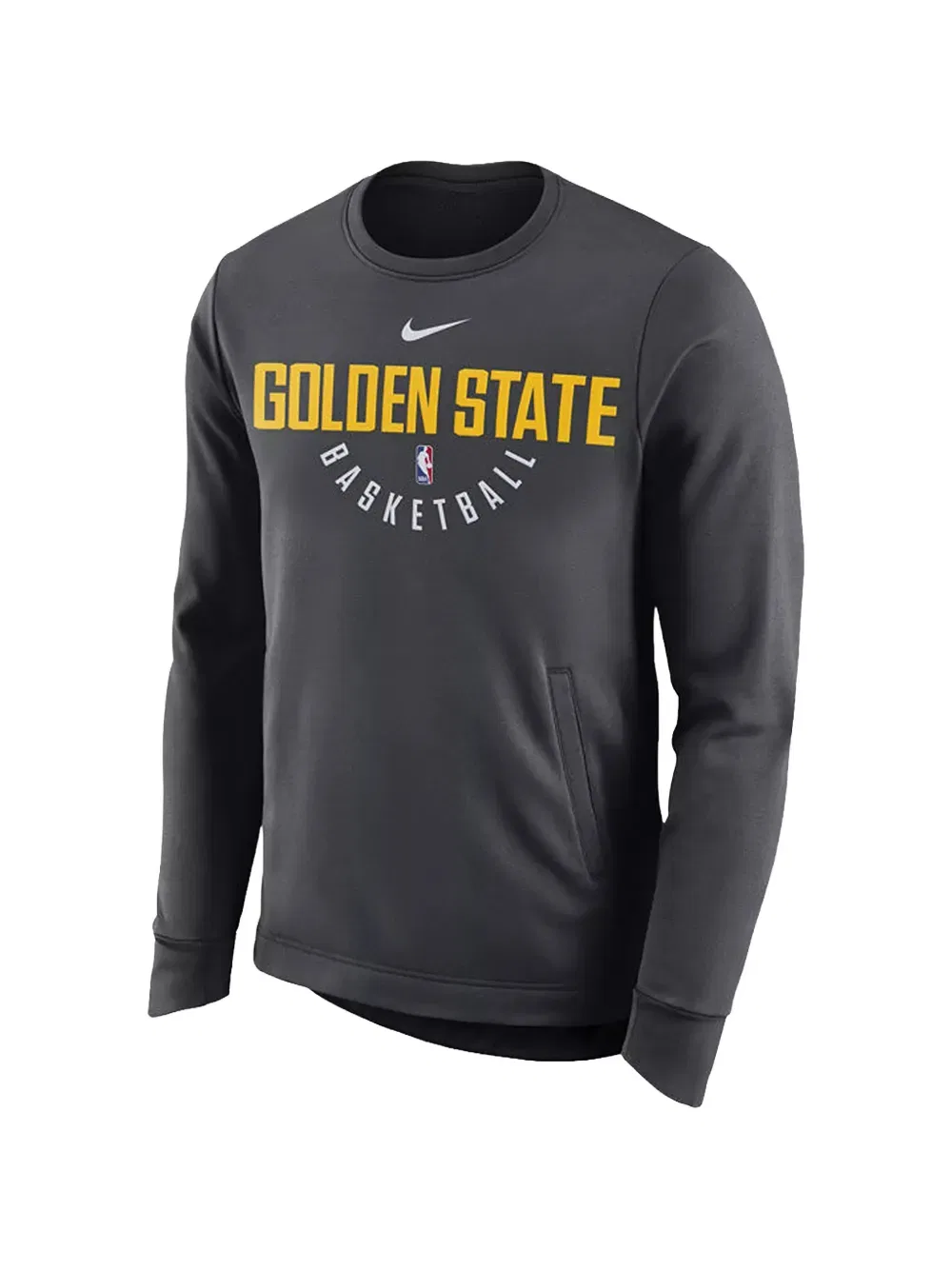 Толстовка NBA Golden State Warriors Nike, серый