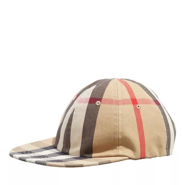 

Бейсболка reversible check cotton baseball cap Burberry, бежевый