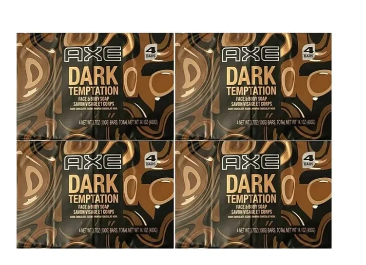 Мужское мыло «Dark Temptation» от Axe (2 x 4 x 100 г) Axe