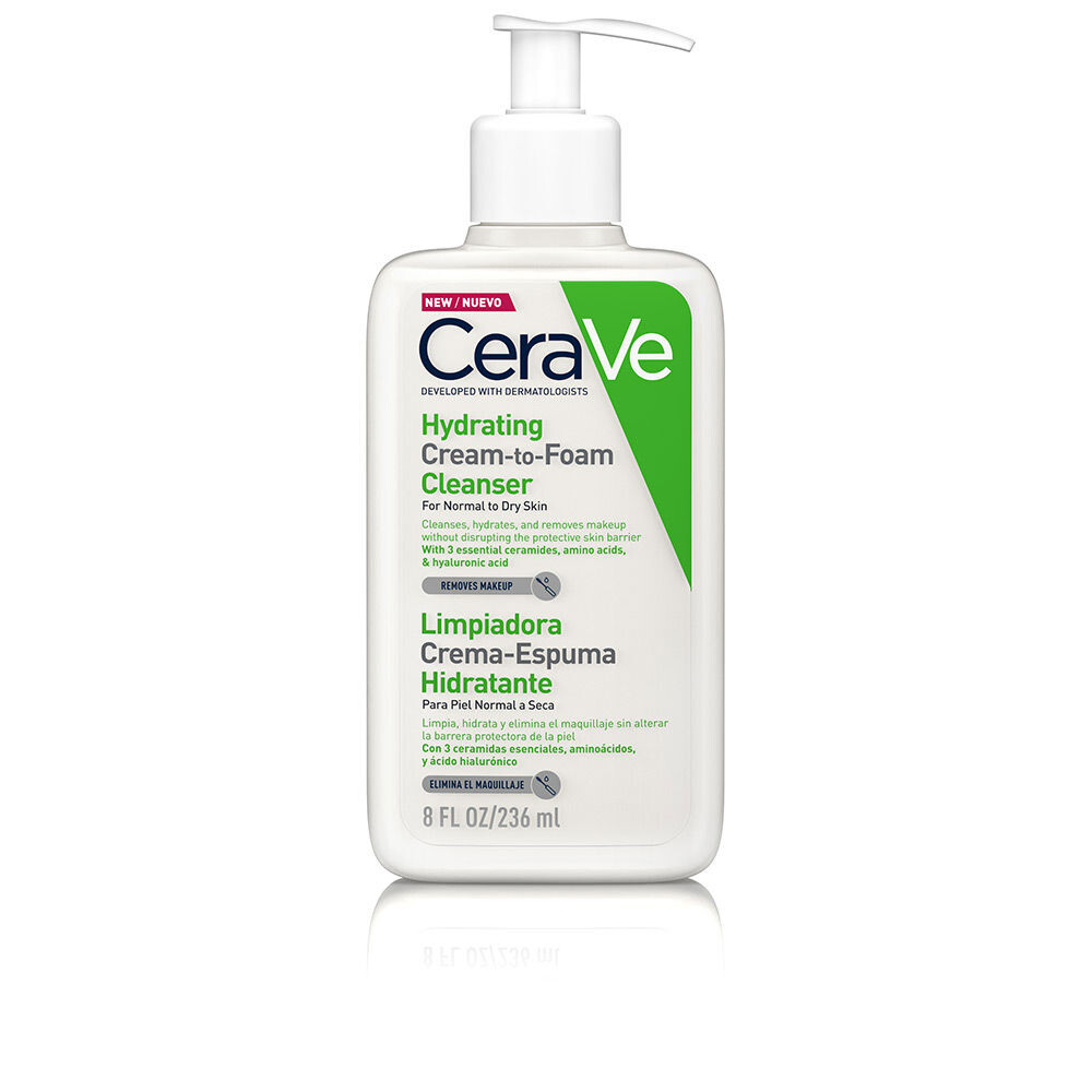 

Очищающий крем для лица Limpiadora crema-espuma hidratante Cerave, 236 мл