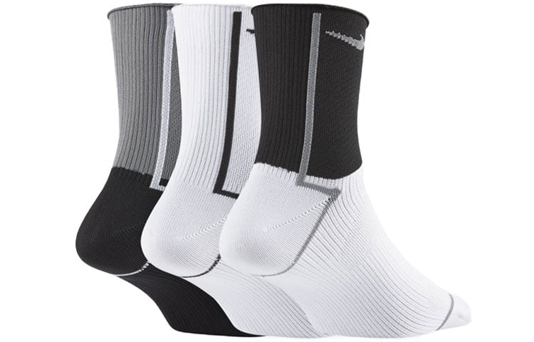 Носки Nike Unisex Everyday Plus Lightweight Sports Socks 3 Packs Black/White/Grey CK6021-904 — фото 2
