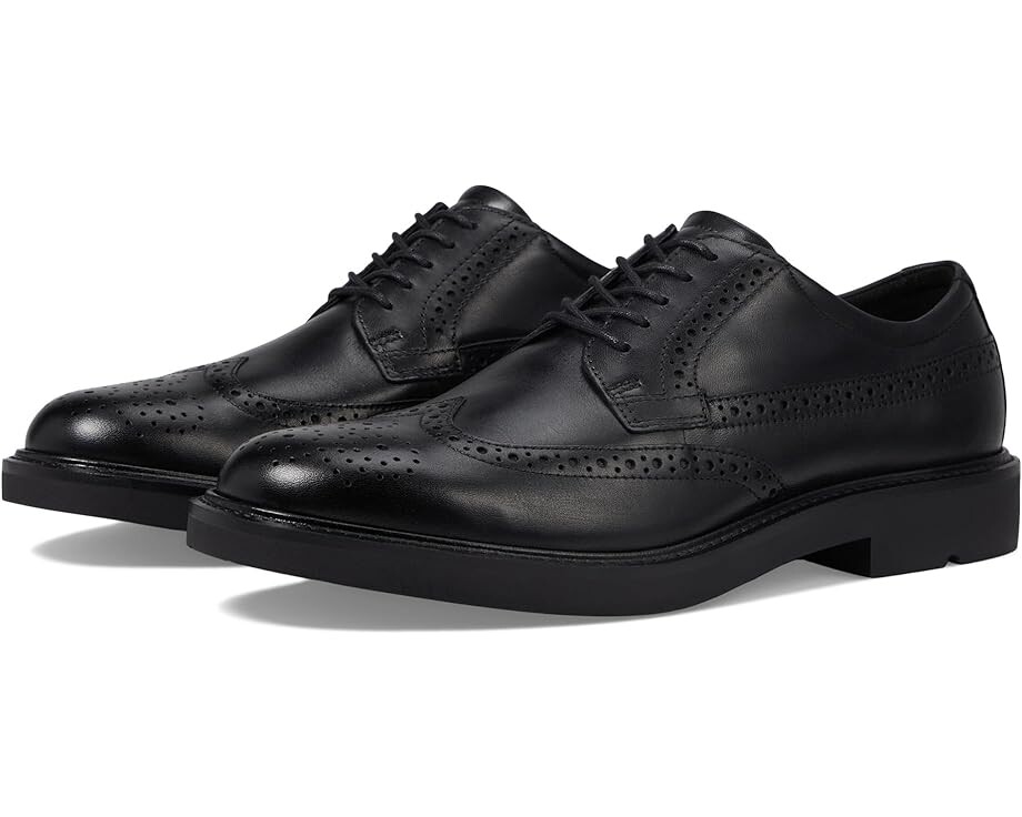 

Оксфорды ECCO London Wing Tip, черный