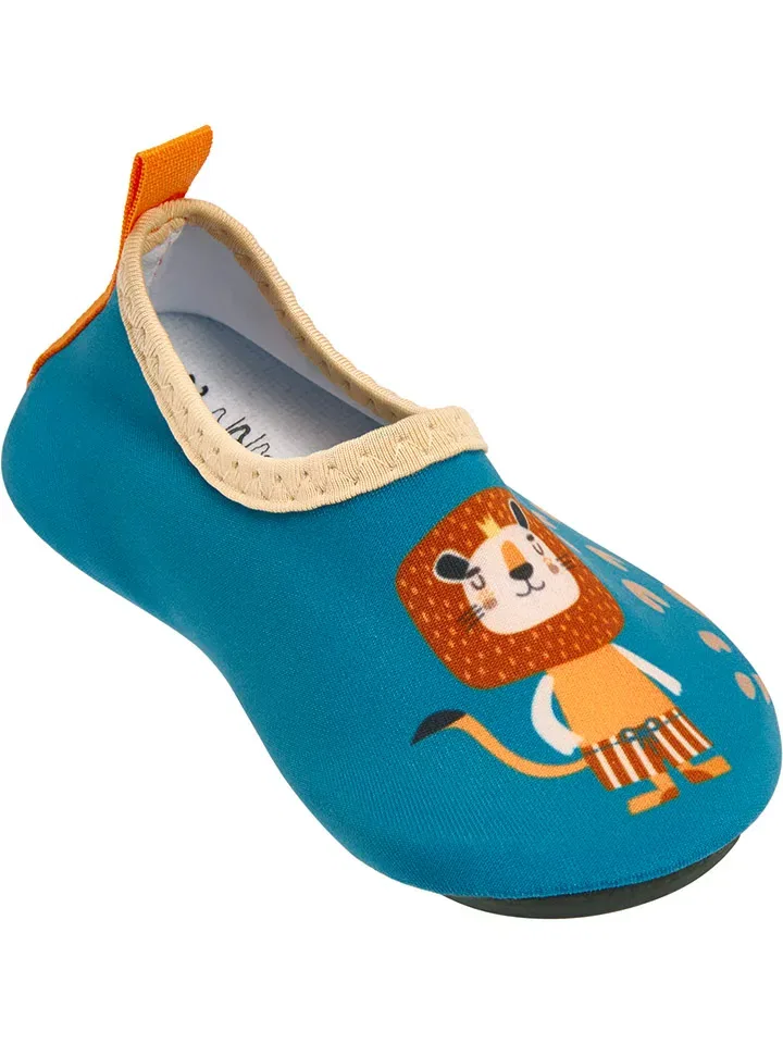 Босоножки с защитой UV 50+ Playshoes синие — фото 3