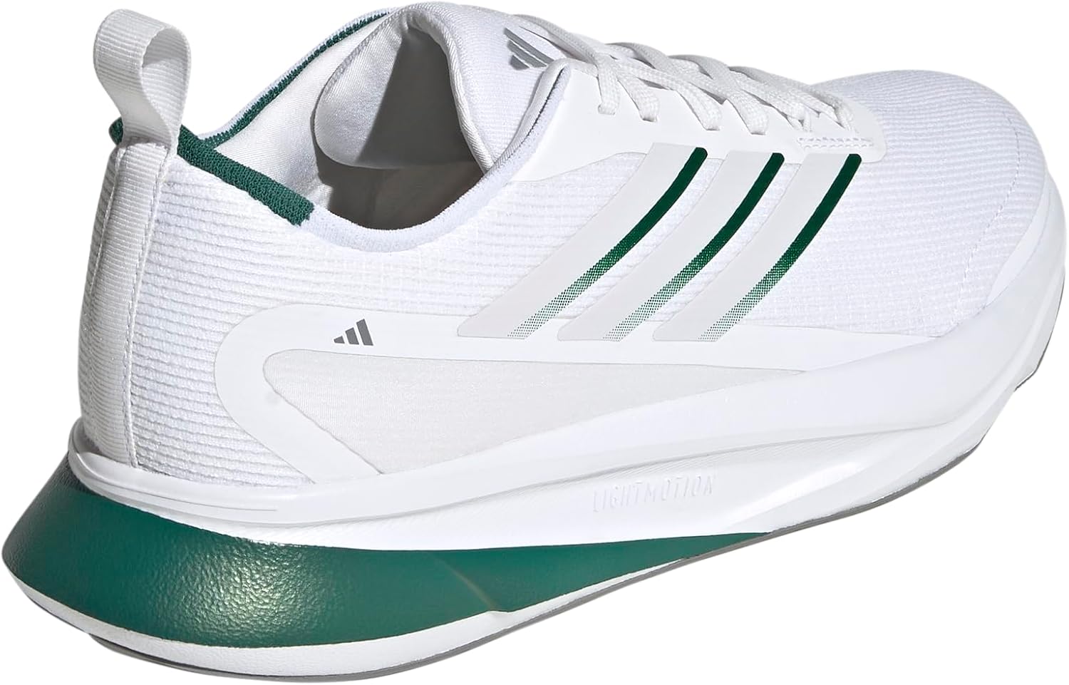 Мужские кроссовки для бега adidas Duramo SL 2, белый/зеленый — фото 3