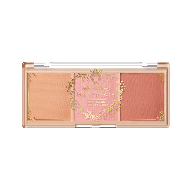 

Sweet Intentions Tipsy Tricolor Blush для коррекции тона кожи M'AYCREATE