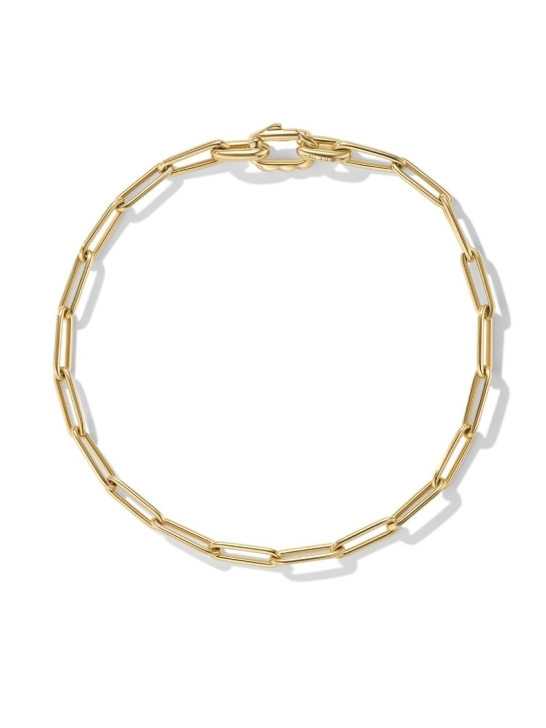 

Цепочный браслет из желтого золота David Yurman, золотой