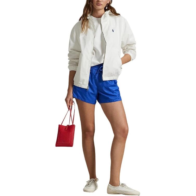 Polo Ralph Lauren Худи из твила, White — фото 4