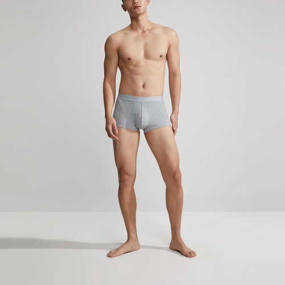 Кальсоны CK/ Square-cut Мужские 1 Упаковка Небесно-голубой Calvin Klein, 1 Упаковка (Небесно-голубой) — фото 3