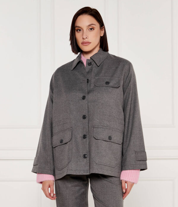 

Куртка ива Regular fit Samsøe Samsøe, серый