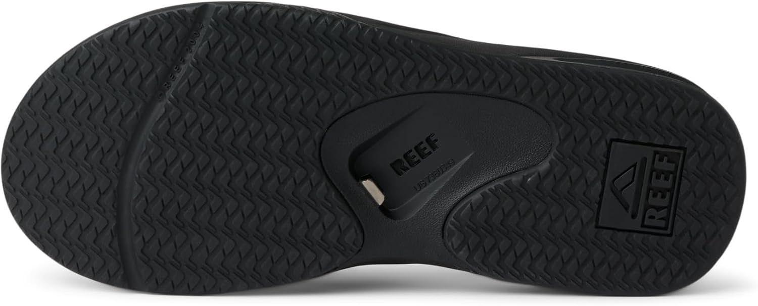Мужские шлепанцы REEF с открывалкой для бутылок, черный — фото 4
