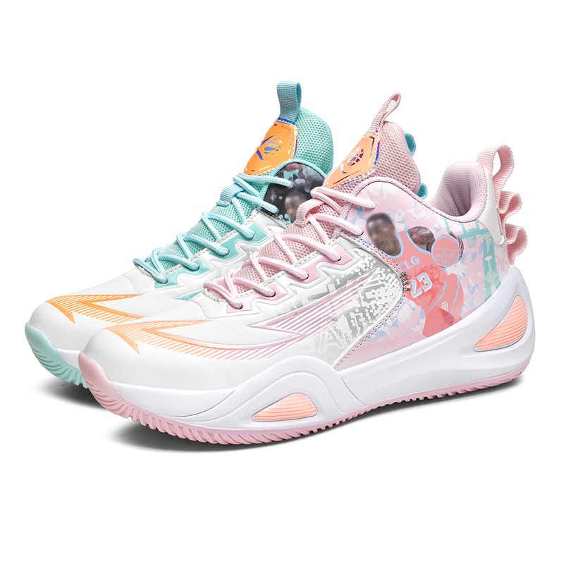 

Высокие баскетбольные кроссовки Unisex с амортизацией, отскоком и устойчивостью к истиранию PROTECTCAMEL, mismatched