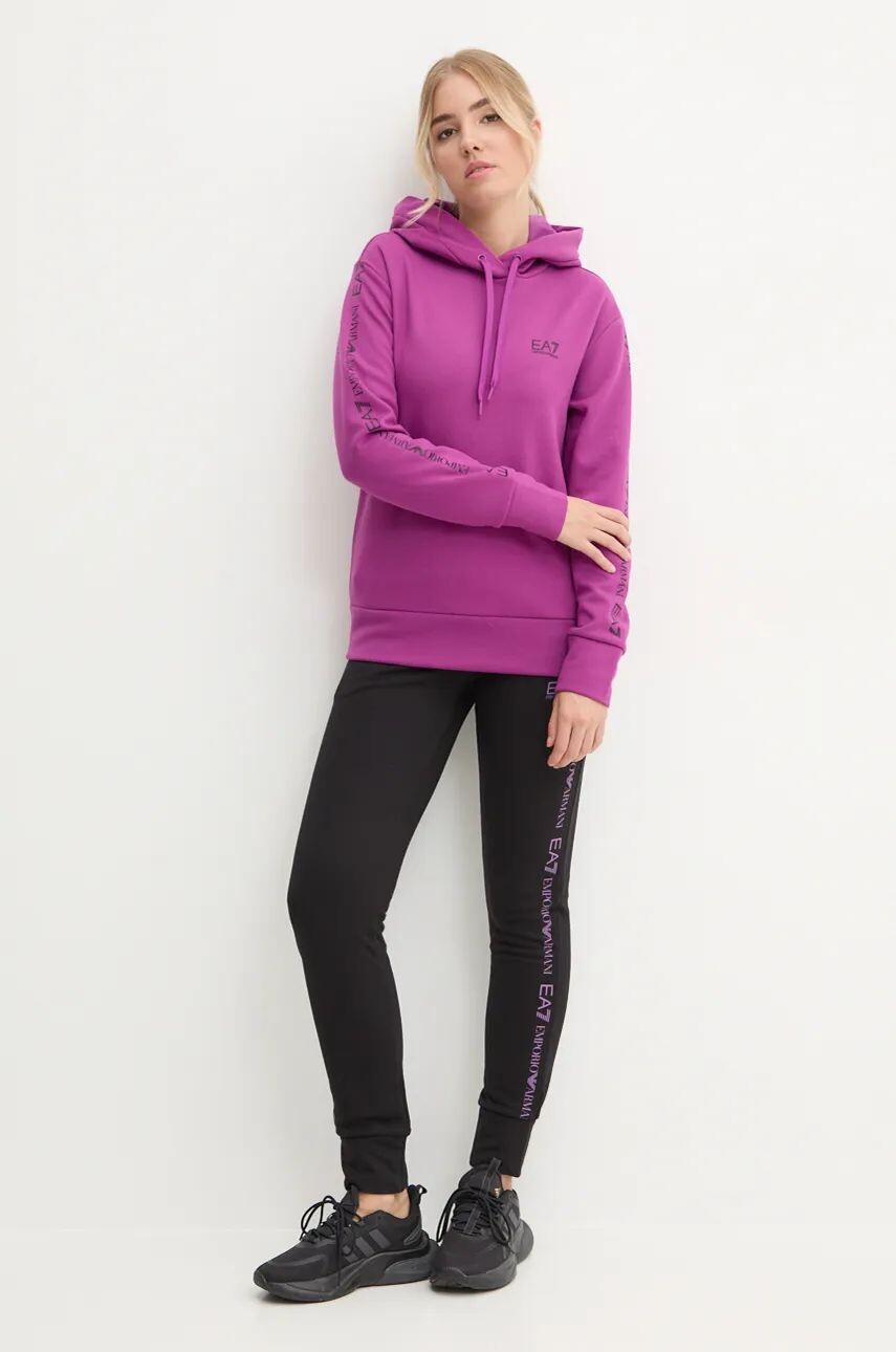 

Спортивный костюм EA7 Emporio Armani, фиолетовый