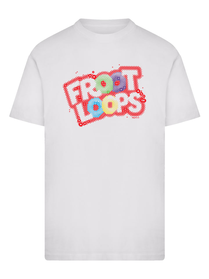 

Футболка Kellogg's Froot Loops Breakfast Cereal Pop Art в белом цвете F4NT4STIC