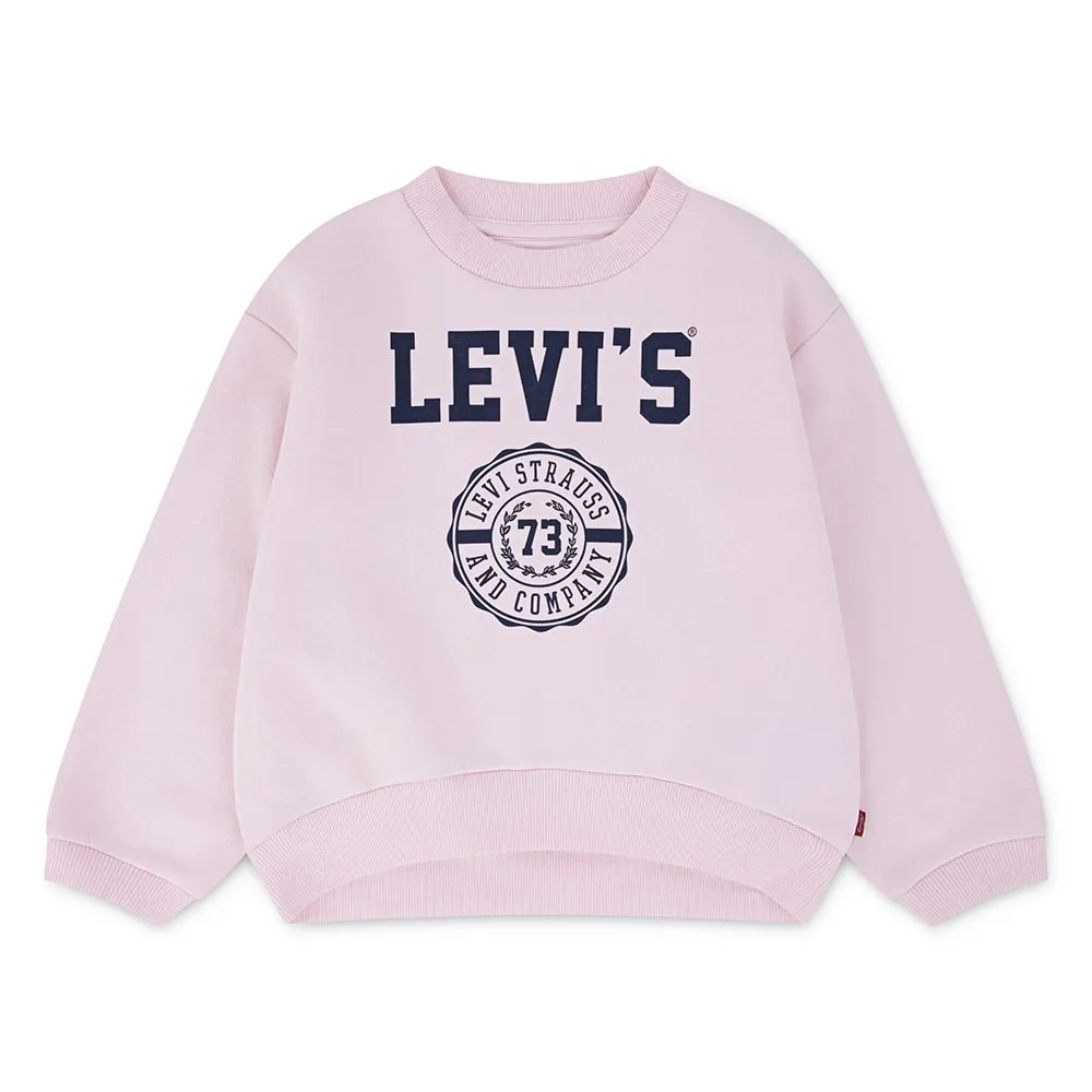 

Толстовка Levi's Collegiate Crew, розовый