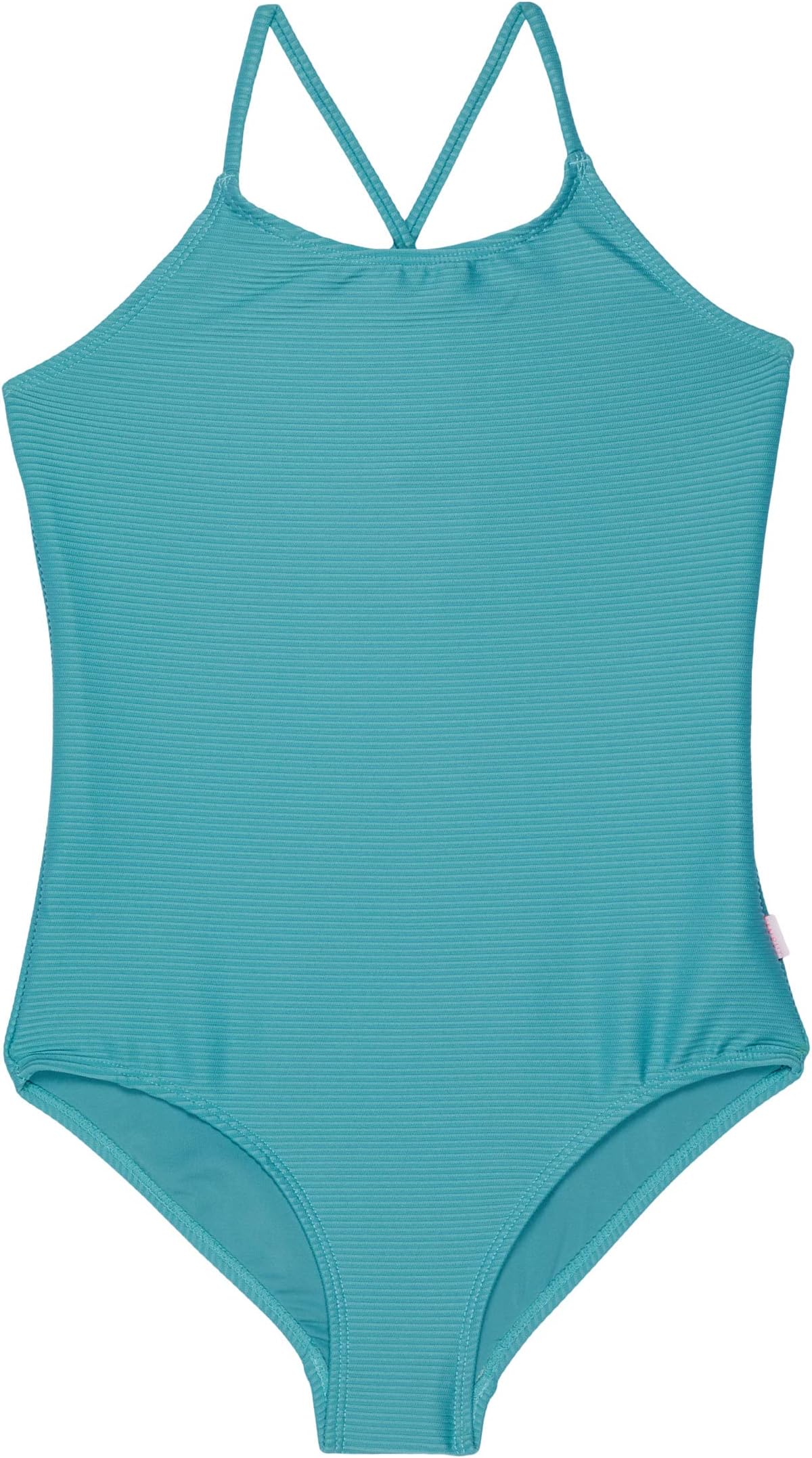 

Купальник Seafolly Kids Summer Essentials Lattice Back One-Piece, цвет Ocean