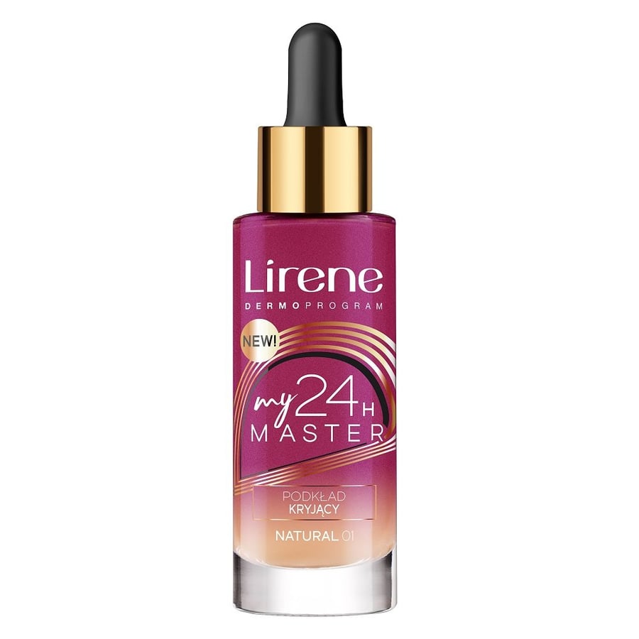 

Lirene, My Master Covering Foundation 01 Natural 30 мл
