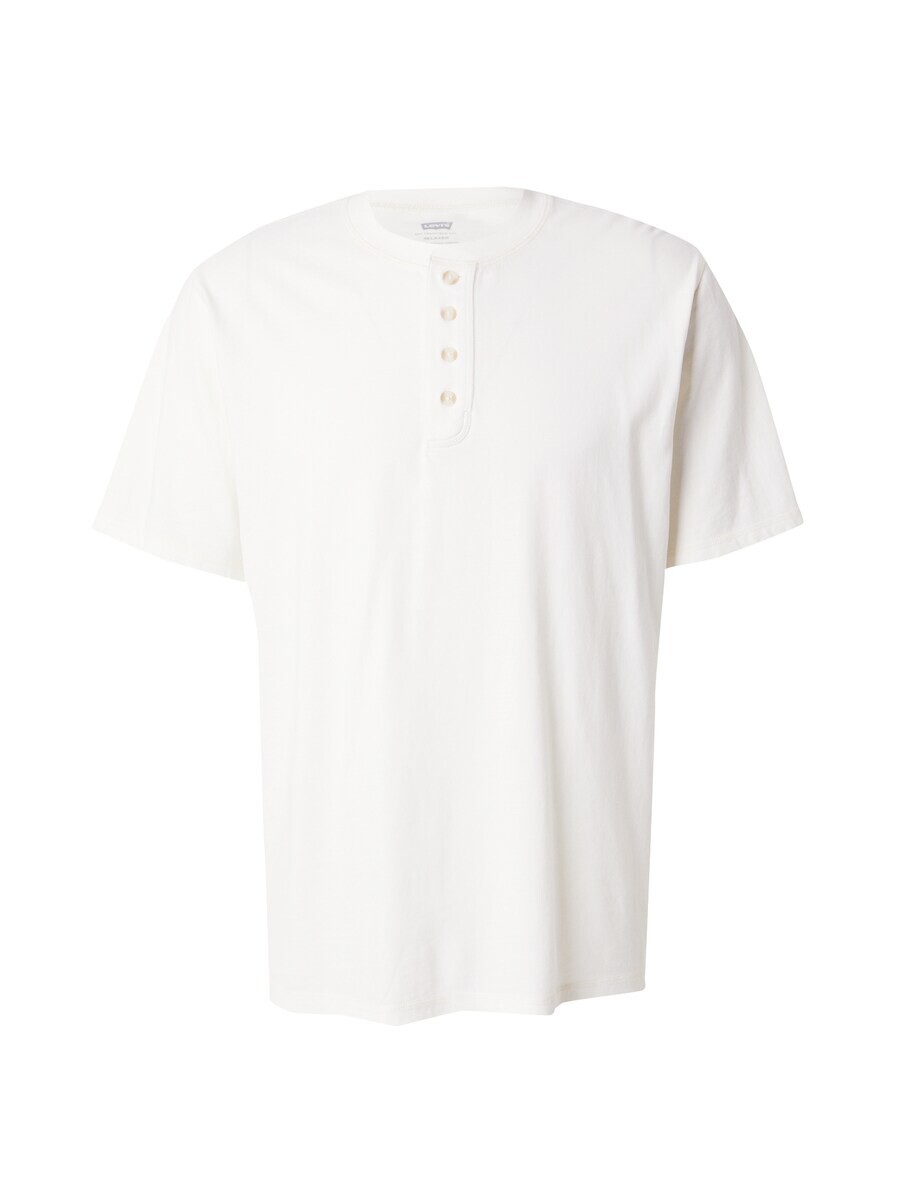 

Классическая футболка LEVI'S Shirt SS 4 Button Henley, белый