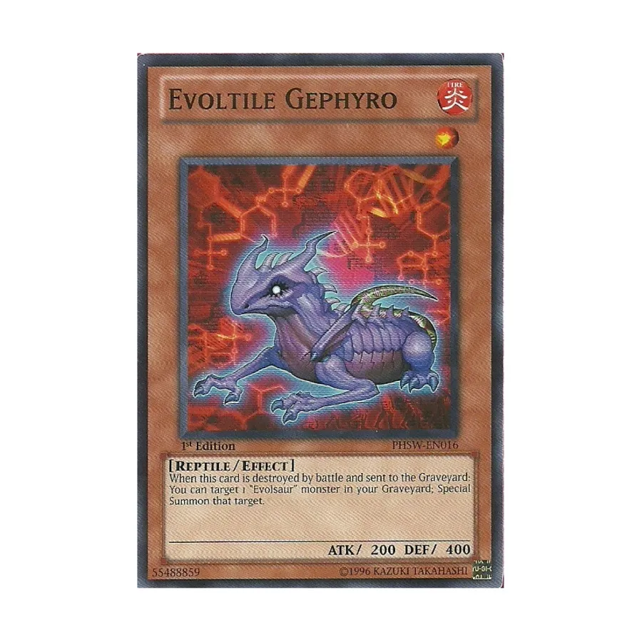 

CCG Эвольтильный Гефиро (Обычный), Yu-Gi-Oh - Photon Shockwave - Singles