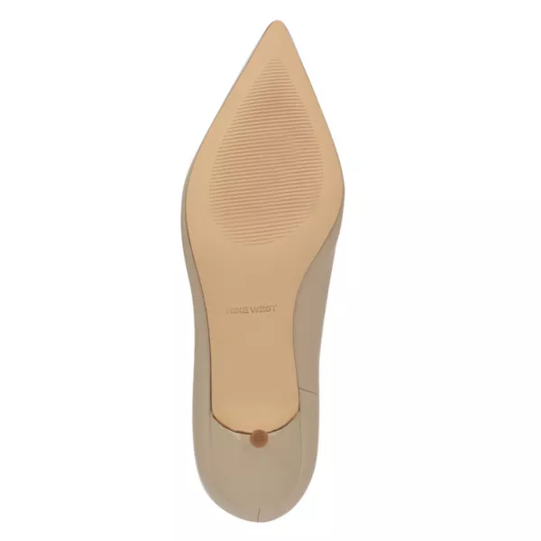 Женские ботильоны Charma с острым носом и небольшим каблуком Nine West, цвет light natural leather — фото 4