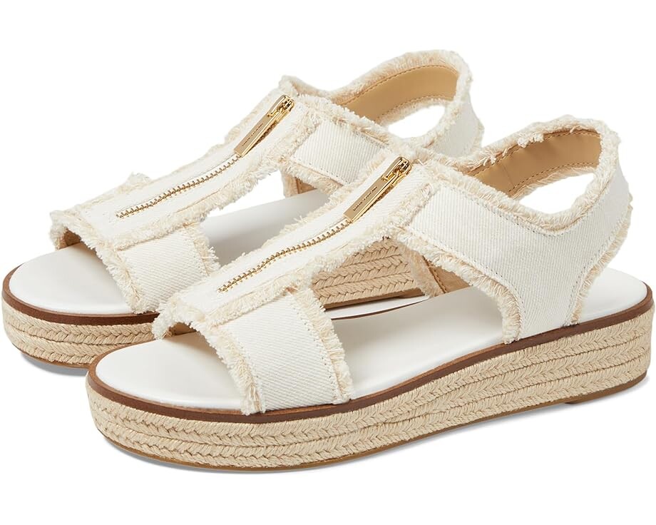 Сандалии MICHAEL Michael Kors Berkley Espadrille, цвет Optic White
